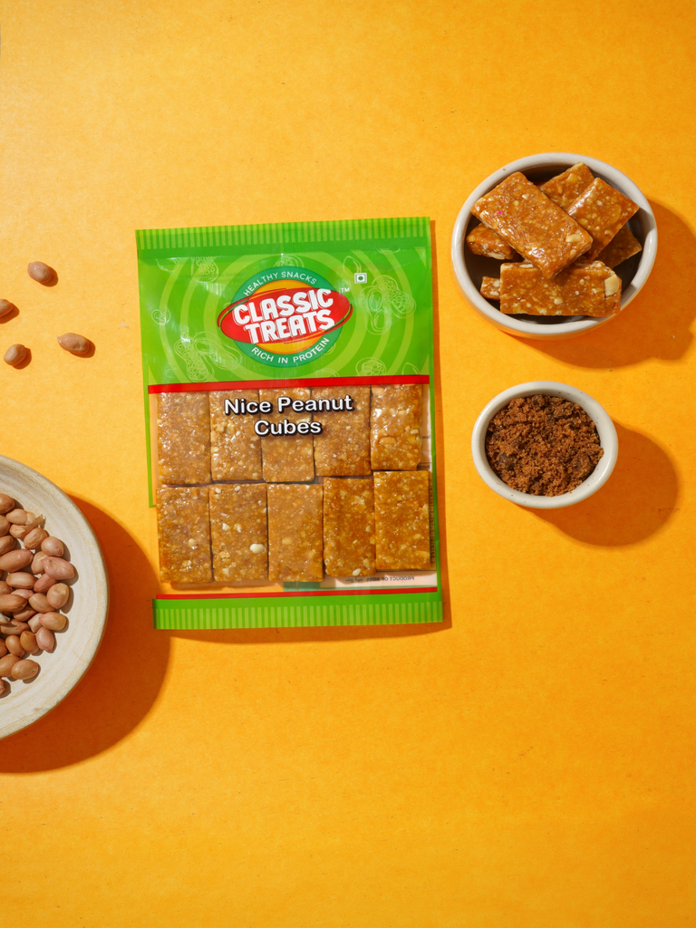 Nice Peanuts Cubes 200g