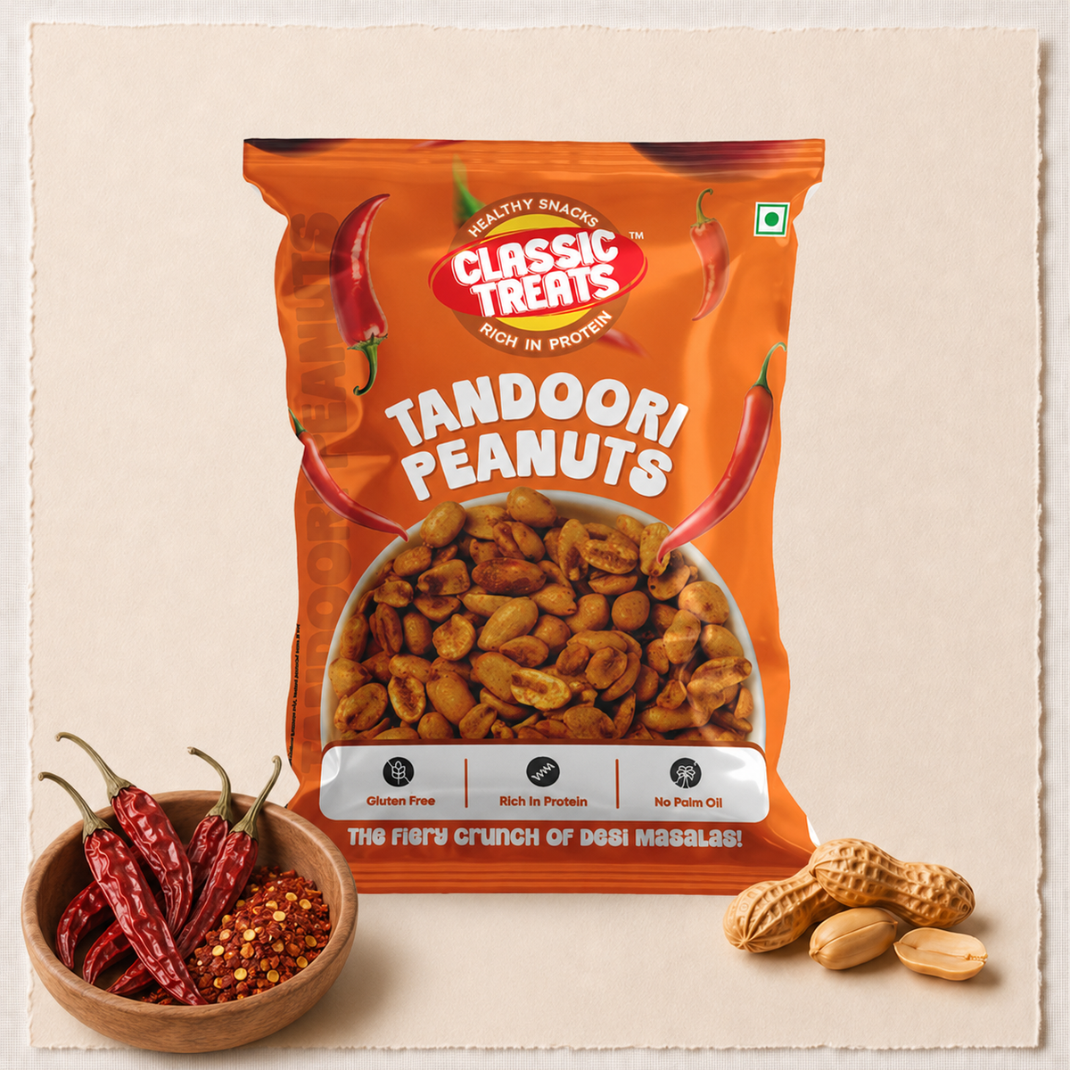Tandoori Peanuts