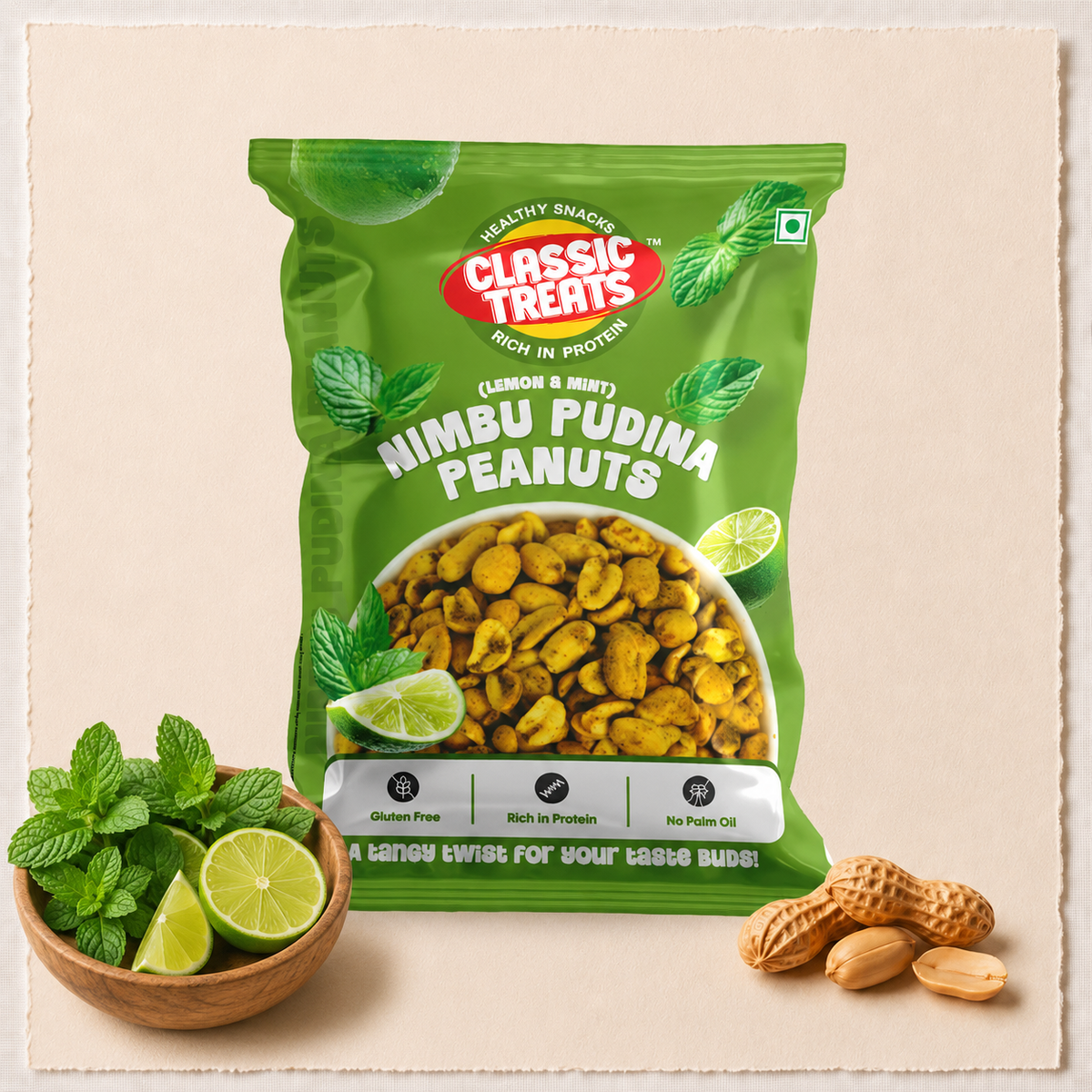 Nimbu Pudina Peanuts