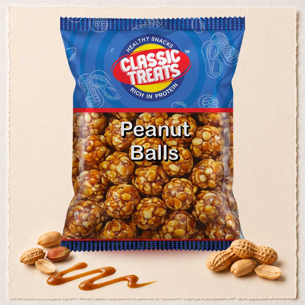 Peanut Balls, 100g Pouch